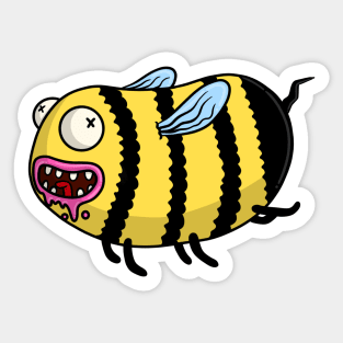 Weird Bee Sticker